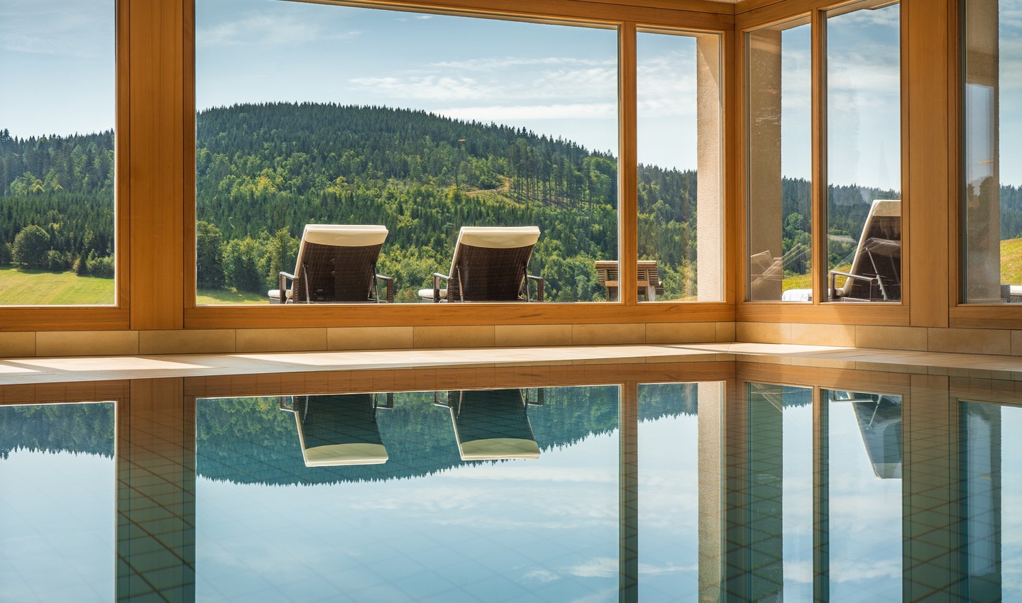 Wellnessbereich im Hotel derWaldfrieden