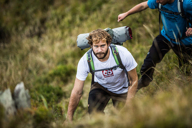Isomatte, Zelt und Proviant einpacken und schon kann die Tour starten.