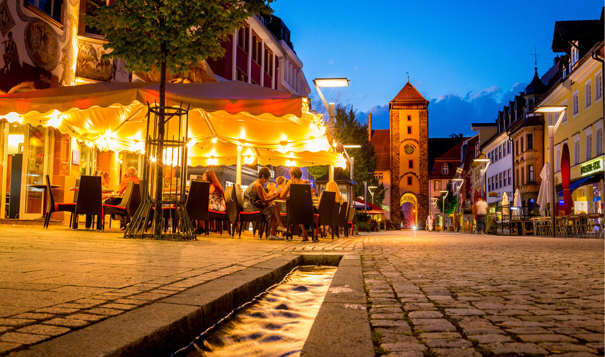 Abendstimung_Villingen_Hagen, Villingen-Schwenningen: Doppelt genießen