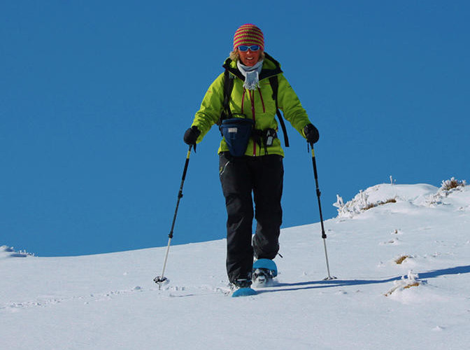 Schneeschuhguide Monika Neck