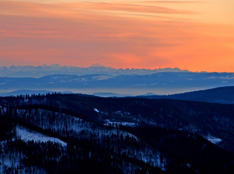 Der unbeschreibliche Ausblick vom Herzogenhorn.