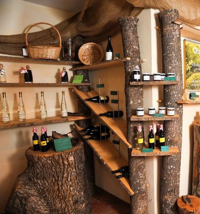 Der liebevoll eingerichtete Hofladen des Ospelehof.