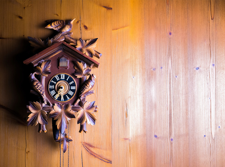 Traditionelle Kuckucksuhr