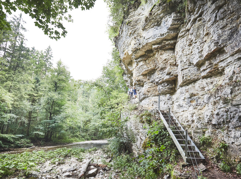 Wander in der Wutachschlucht
