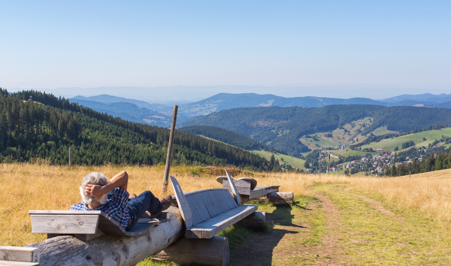 Längste Bank der Welt in Todtnau