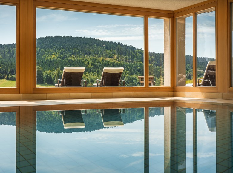 Wellnessbereich im Hotel derWaldfrieden