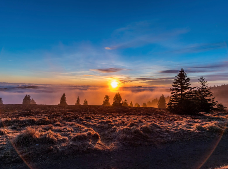 Sonnenaufgang am Feldberg