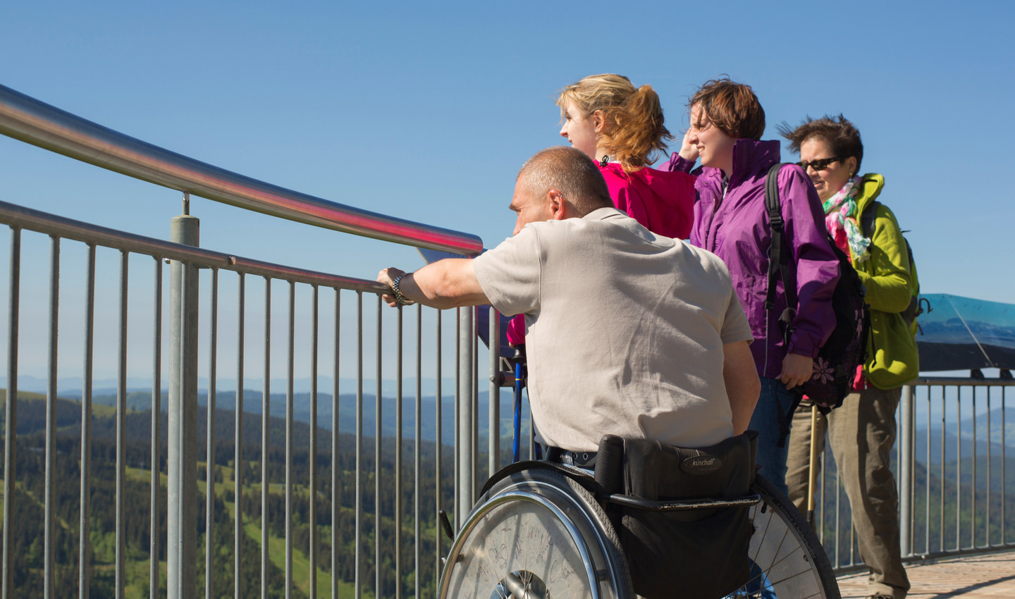Die Aussicht vom Feldbergturm genießen 